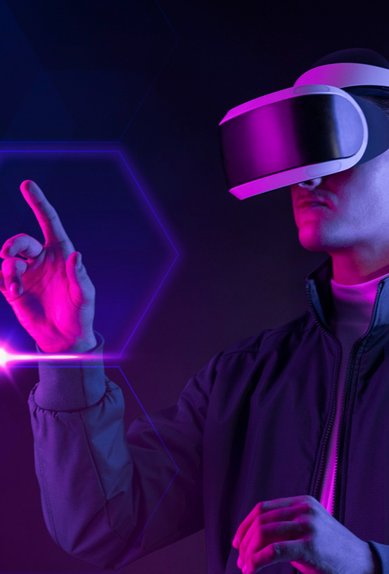 Homem de Oculos VR